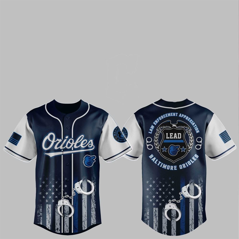 2025 Orioles Law Enforcement Appreciation Day Jersey - Grishko.com