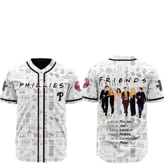 2025 Philadelphia Phillies Friends Baseball Jersey - Grishko.com