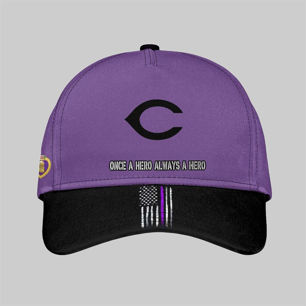 2025 Reds National Purple Heart Day Jersey - Grishko.com