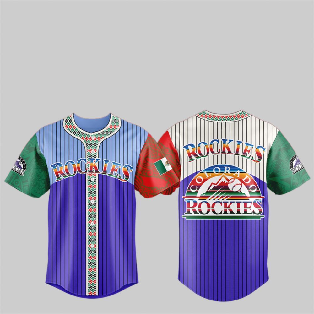 2025 Rockies Mexican Heritage Night Jersey - Grishko.com