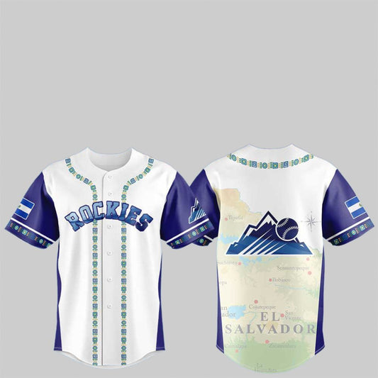 2025 Rockies Salvadoran Heritage Jersey - Grishko.com