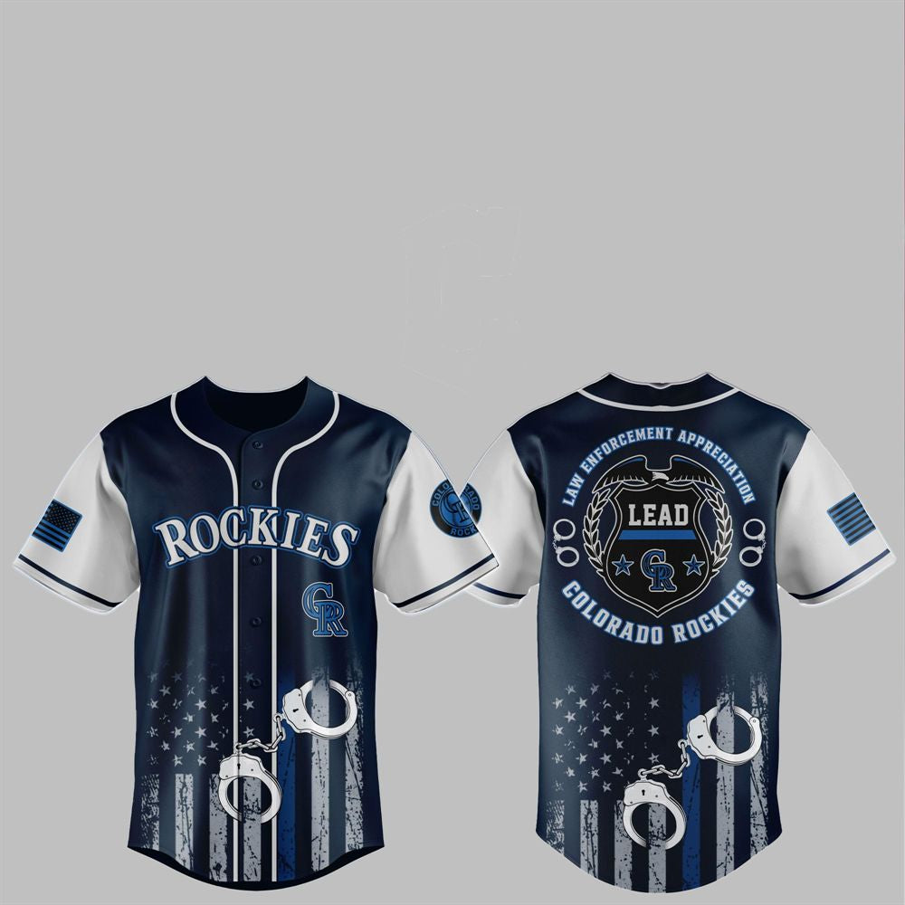 2025 Rockies Law Enforcement Appreciation Day Jersey - Grishko.com