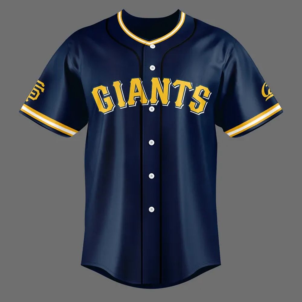 2025 San Francisco Giants X Cal Night Baseball Jersey Giveaway - Grishko.com