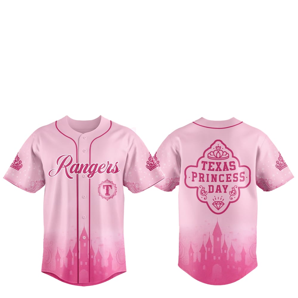 2025 Texas Rangers Princess Day Baseball Jersey - Grishko.com