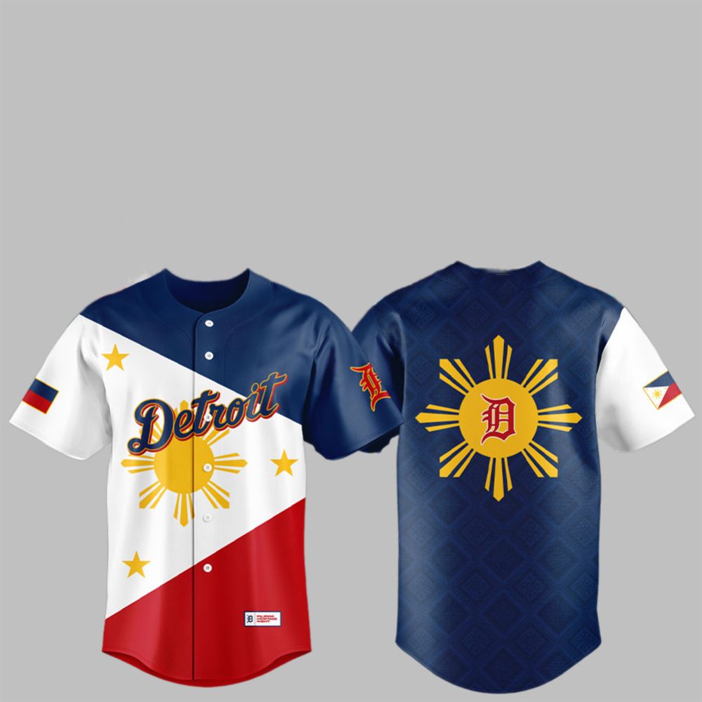 2025 Tigers Celebrating Filipino Heritage Night Jersey - Grishko.com