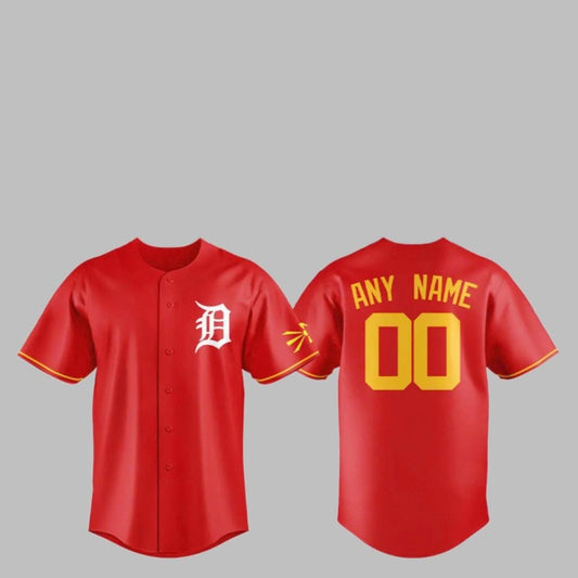 2025 Tigers Macedonian Heritage Night Jersey - Grishko.com