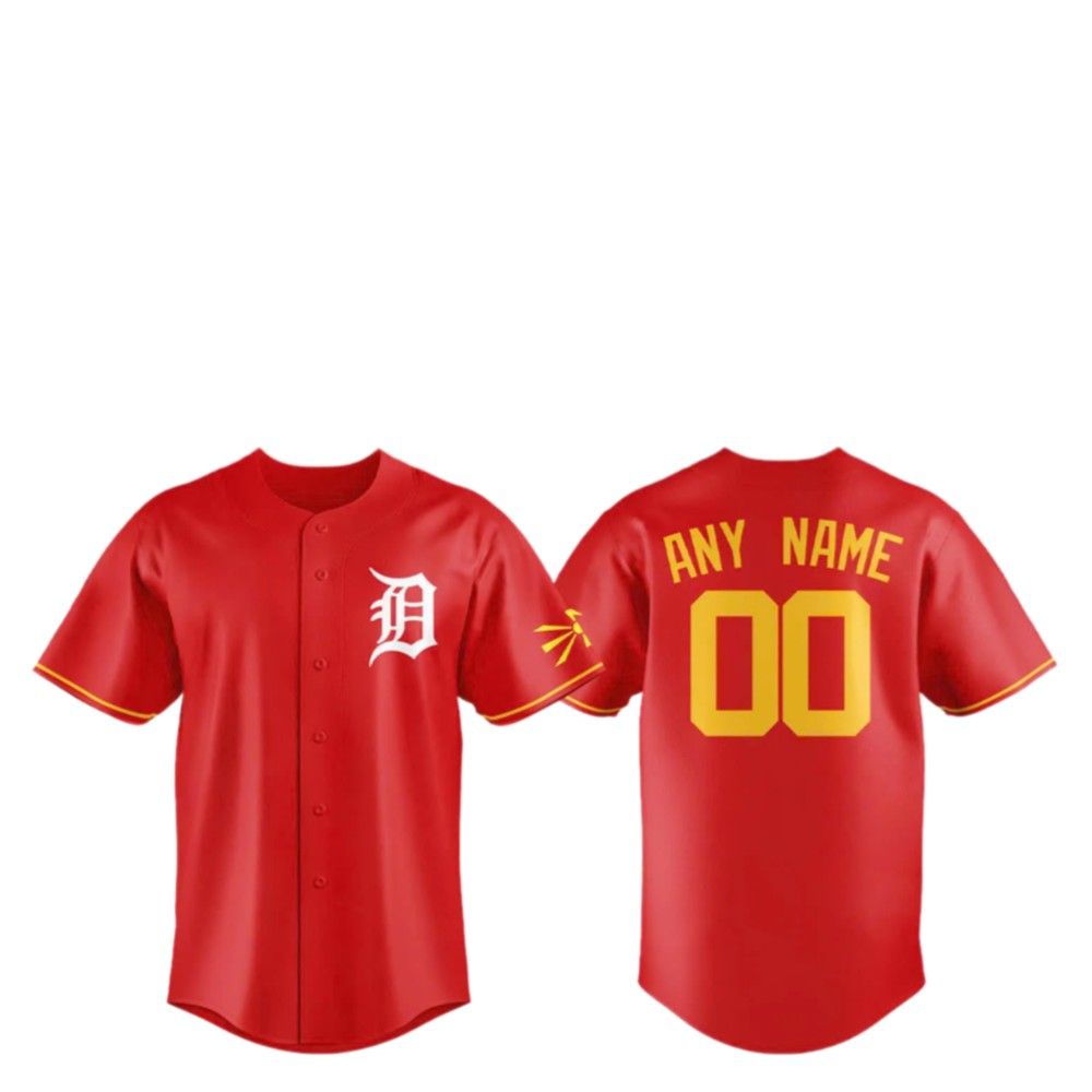 2025 Tigers Macedonian Heritage Night Jersey - Grishko.com