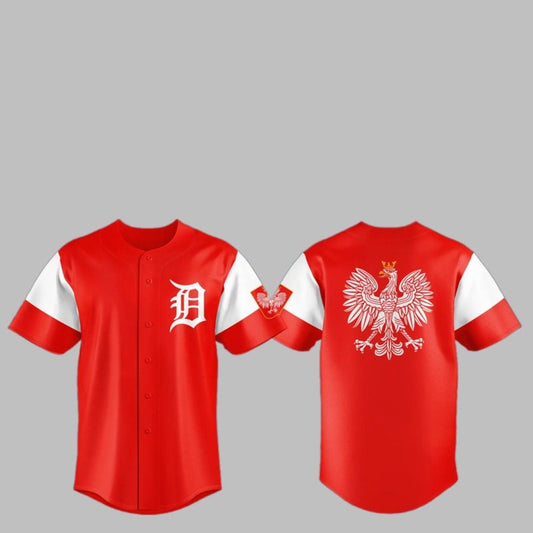 2025 Tigers Polish American Heritage Jersey - Grishko.com