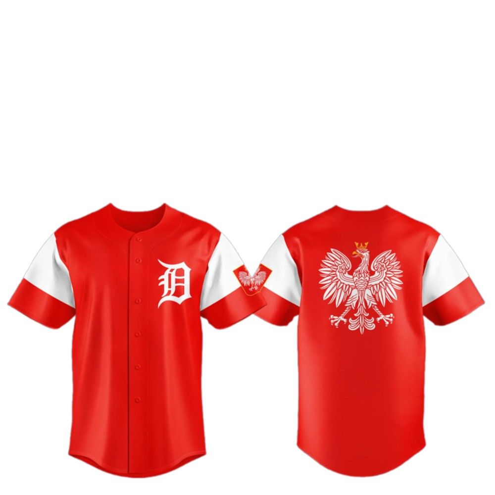 2025 Tigers Polish American Heritage Jersey - Grishko.com