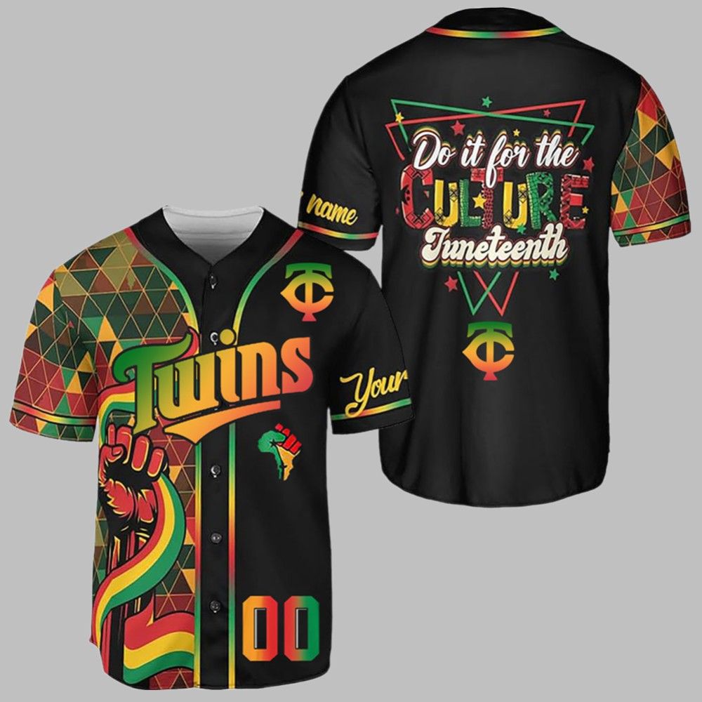 2025 Twins Juneteenth Day Jersey - Grishko.com