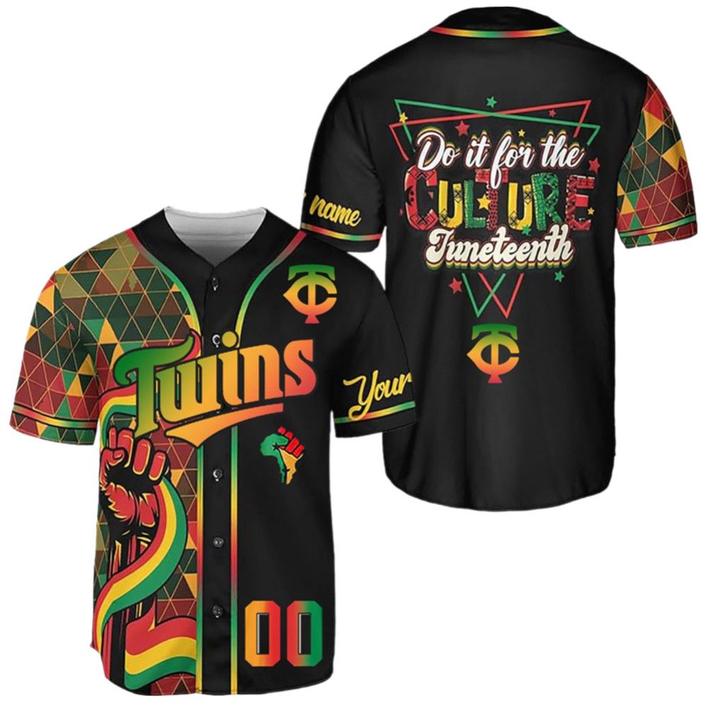 2025 Twins Juneteenth Day Jersey - Grishko.com