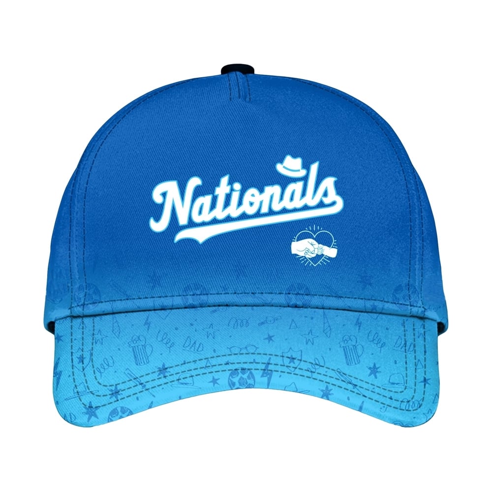 2025 Washington Nationals Happy Father Day Baseball Jersey Combo - Grishko.com