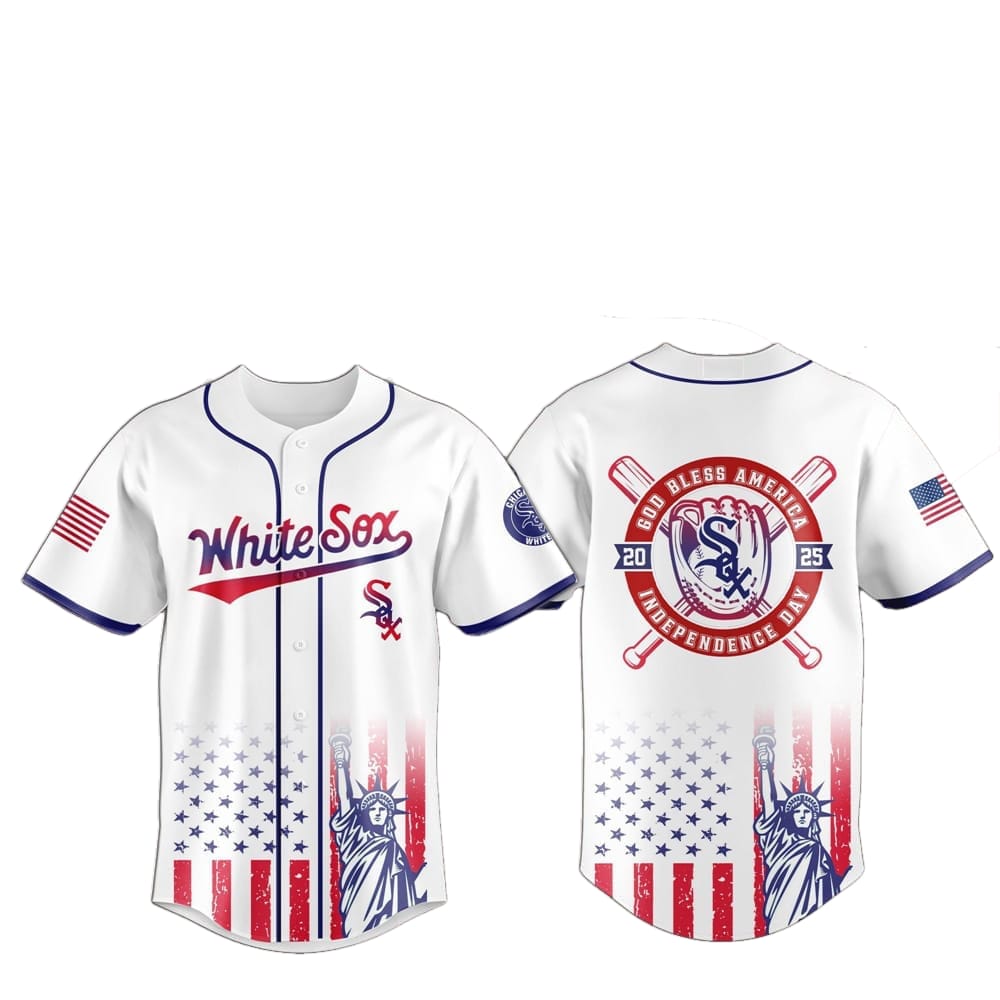 2025 White Sox 4th Of July Independence Day Jersey - Grishko.com
