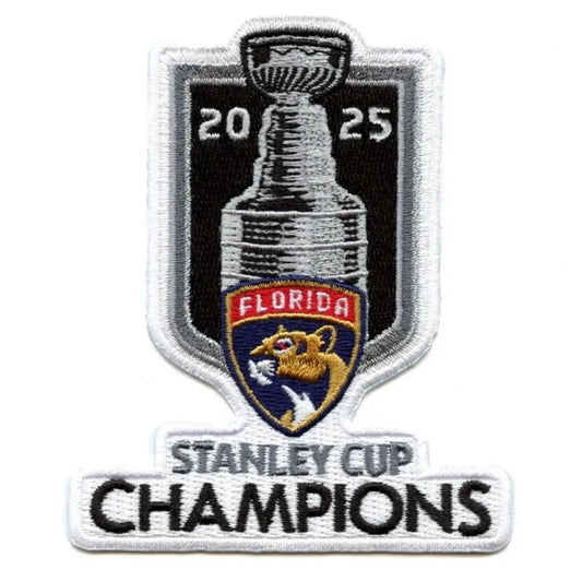 2025 nhl stanley cup final champions florida panthers jersey patch