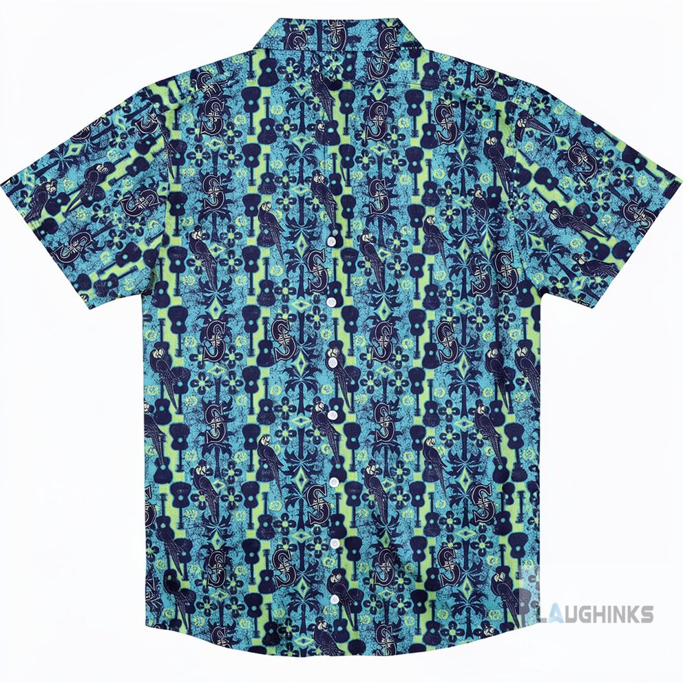 2026 Mariners Margaritaville Giveaway Aloha Hawaiian Shirt