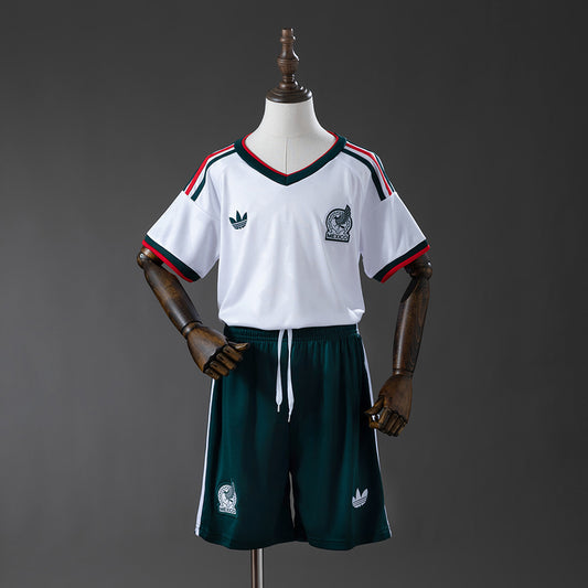 2026 Mexico Away Kids Kit Jersey Size 16-28 Style 2