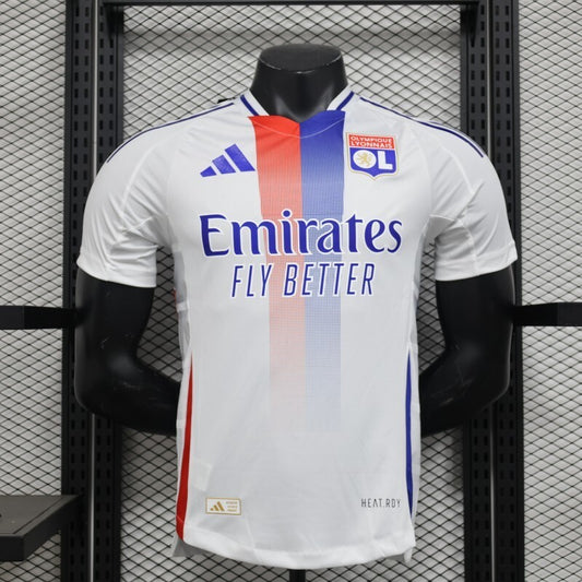 24-25 lyon home soccer jersey size s-2xl
