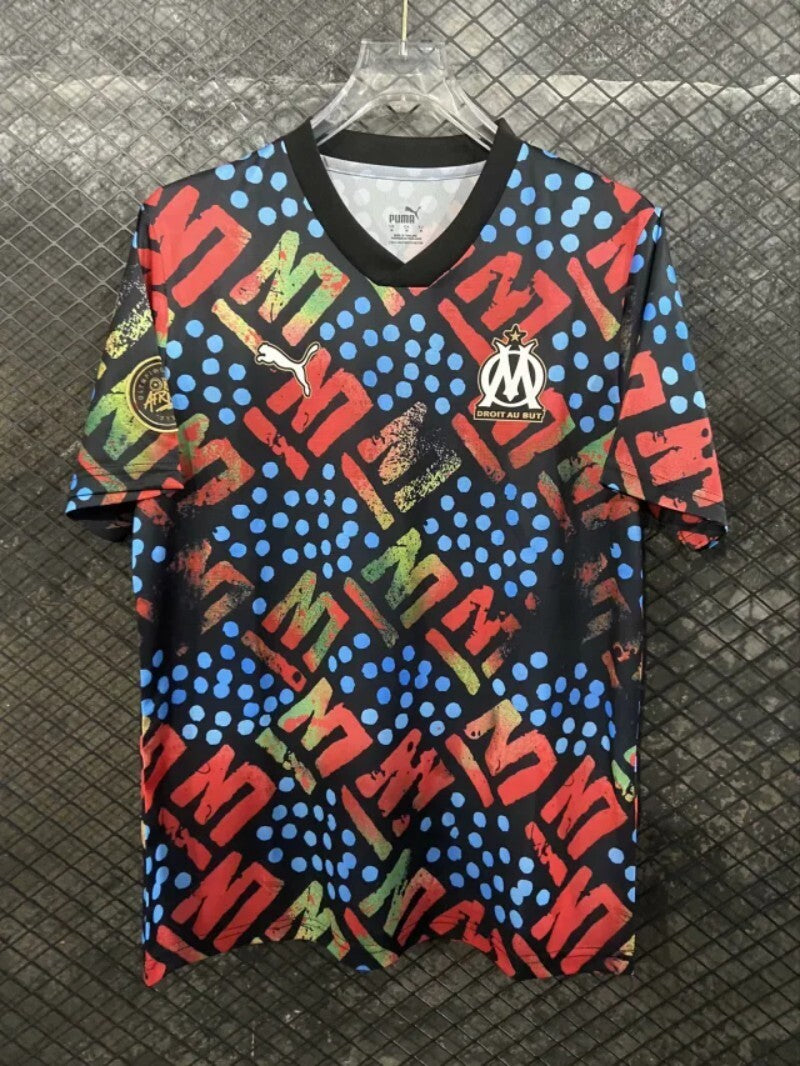 24-25 marseille special version training jersey size s-2xl Style 2