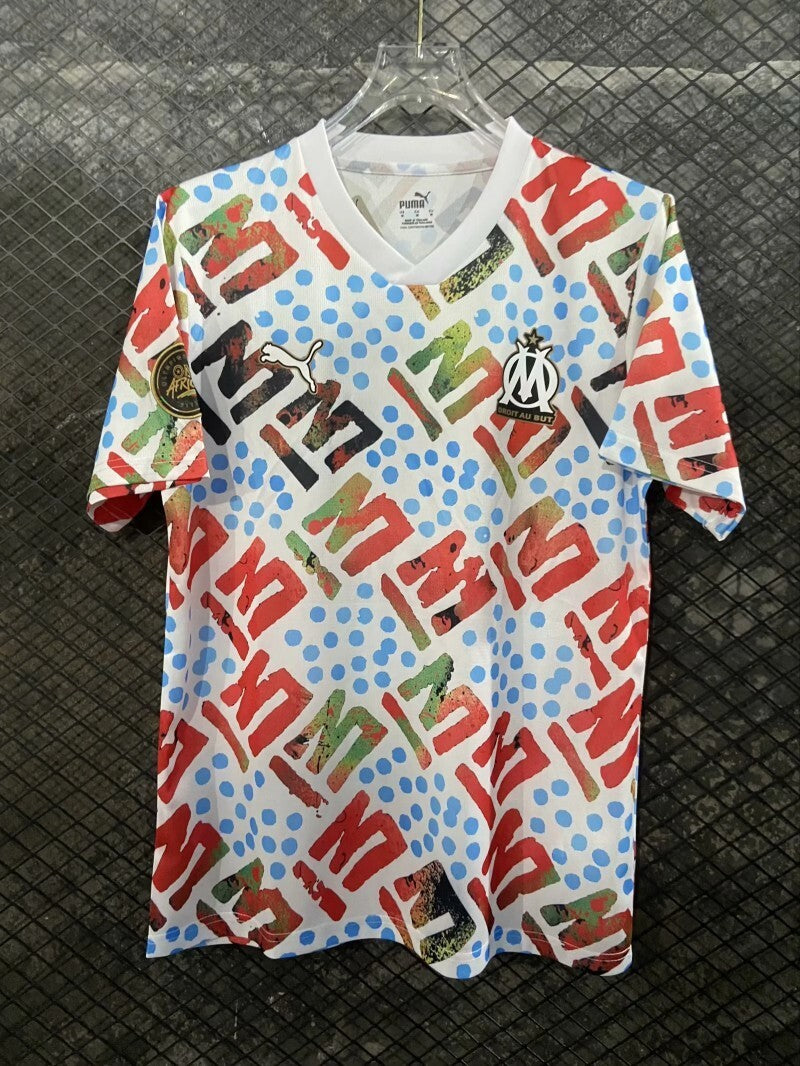 24-25 marseille special version training jersey size s-2xl Style 4