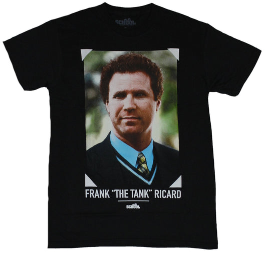 Old School Mens T-Shirt  - Frank The Tank Photo Framed Image