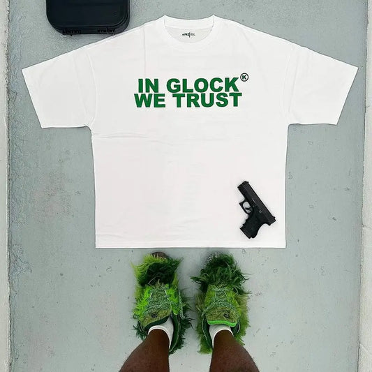 2FACE IN GLOCK WE TRUST Oversized Shirt Hoodie, Sweatshirt | InkThreadWorks.com