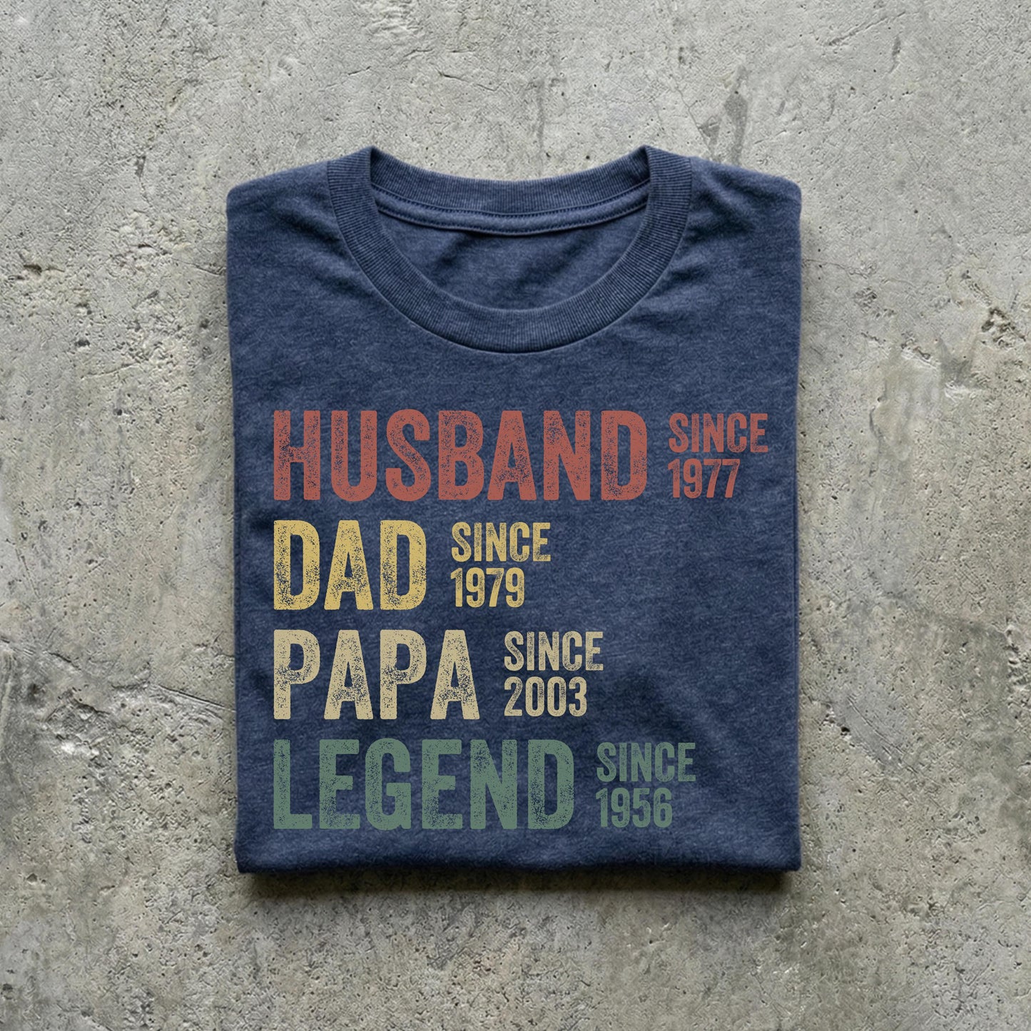 Personalized Dad Grandpa Father'S Day Husband Father Grandpa Legend Grandfather Custom Dates Dad Birthday (4)