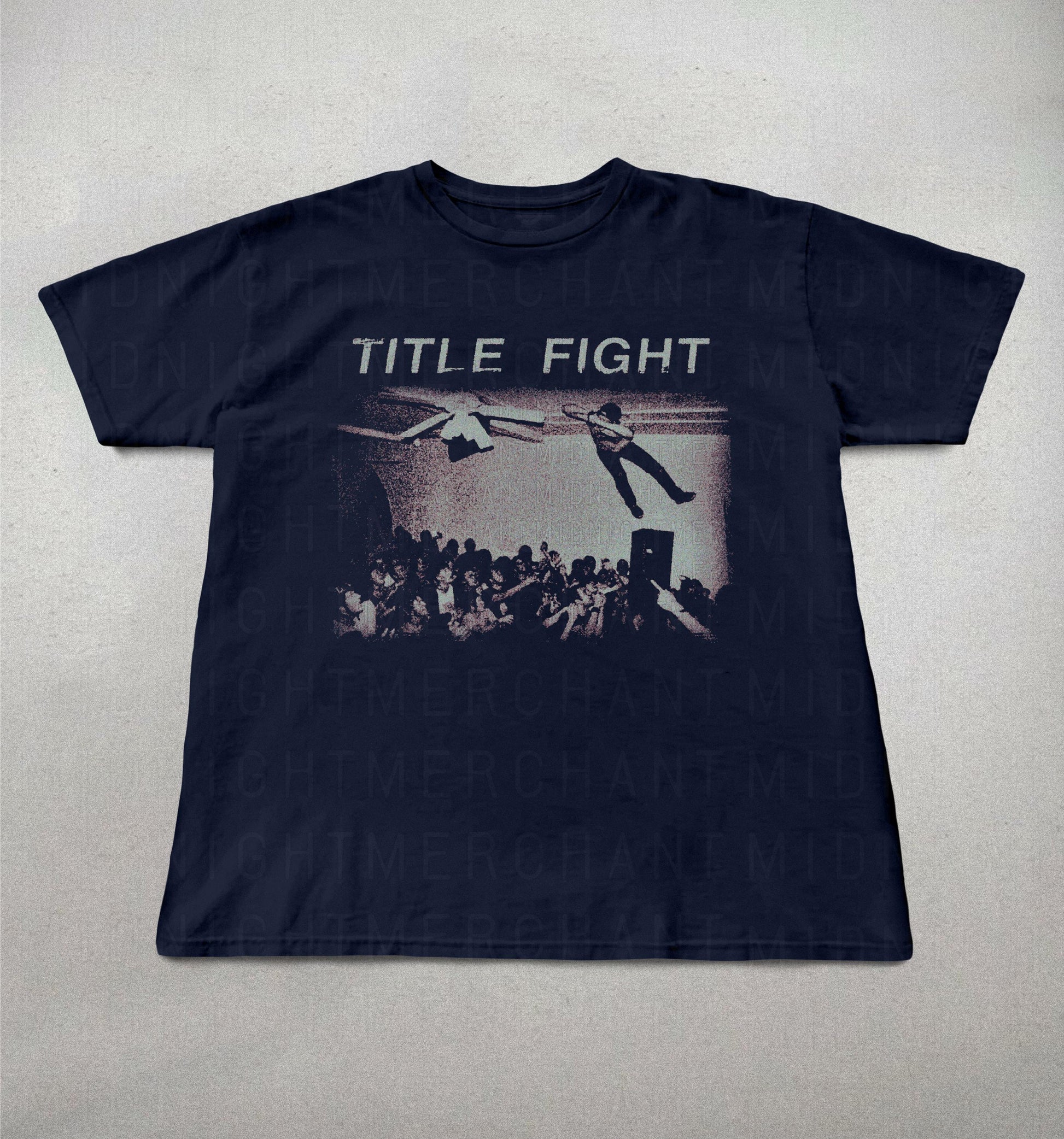 Title Fight Ceiling Fan Shoegaze Band Tees Gothic Grunge Retro Indie Band Tees (4)