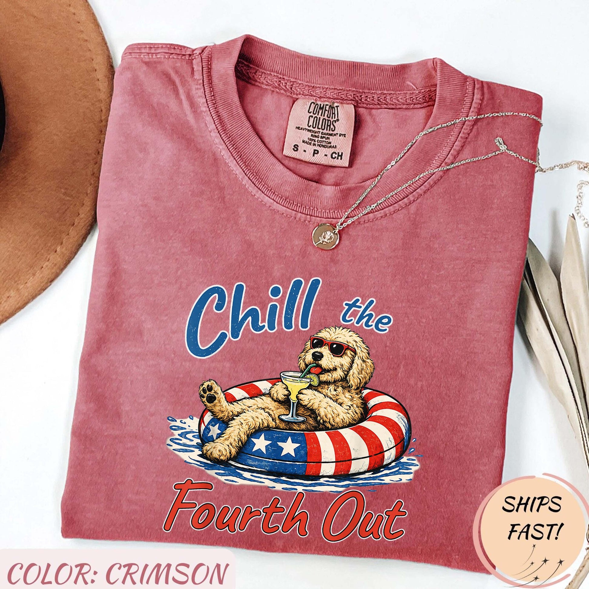 Chill Fourth Goldendoodle Dog Lover Unisex T-shirt, Sweatshirt, Hoodie (4)