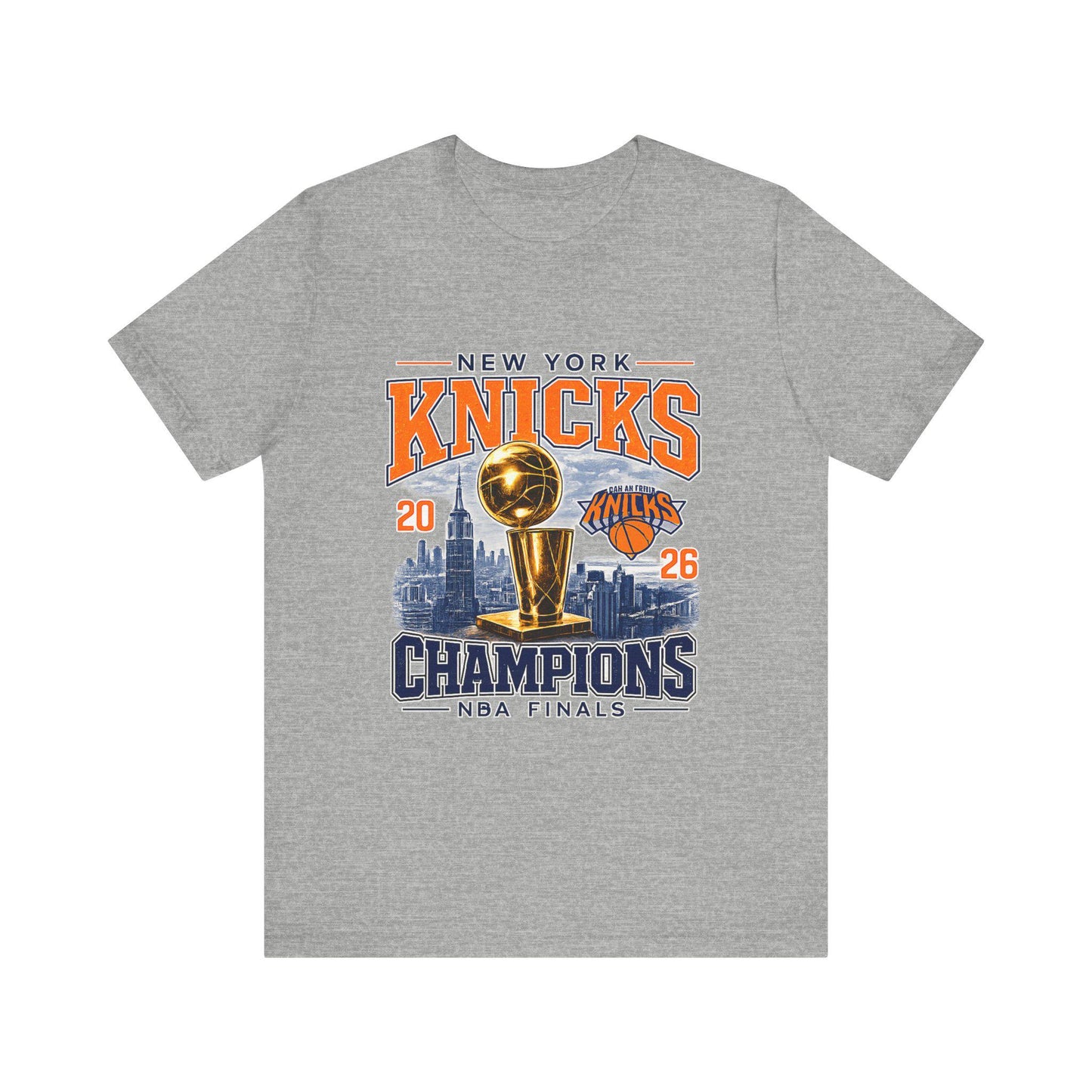 York Knicks Champions Tee 2026 Nba Finals Trophy City Skyline (4)