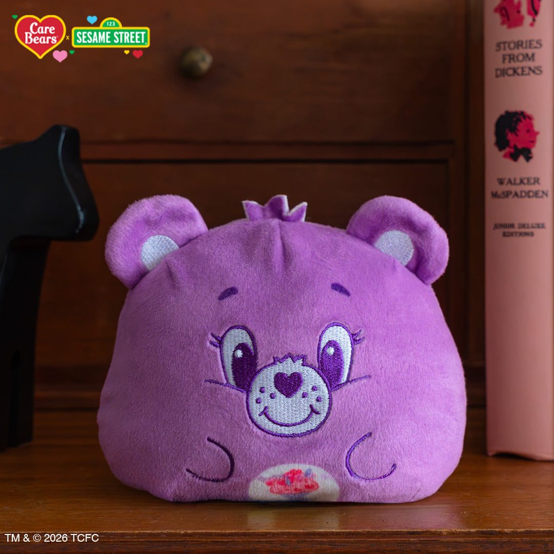 Share Bear & Cookie Monster 4" Reversible Plushie
