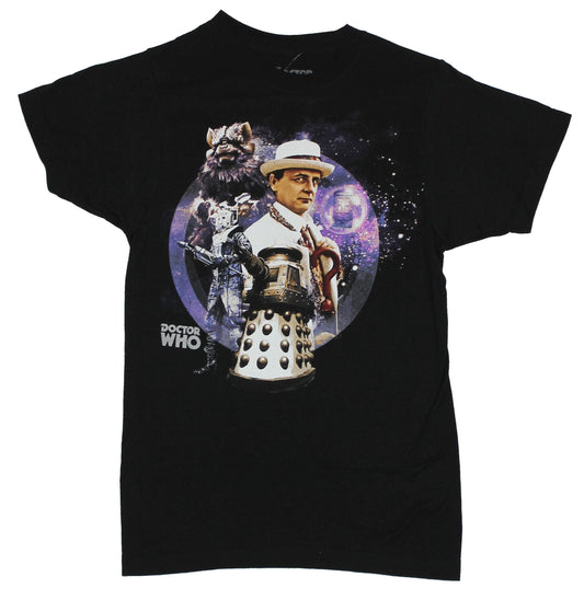 Doctor Who Mens T-Shirt  - Tv Image Photo Collage of the Seven