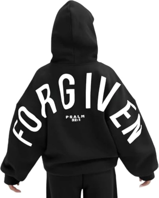 Unisex Y2K Vintage Slogan Oversized Hoodie Retro 2000s Streetwear Casual Edgy Pullover for Daily Outfits