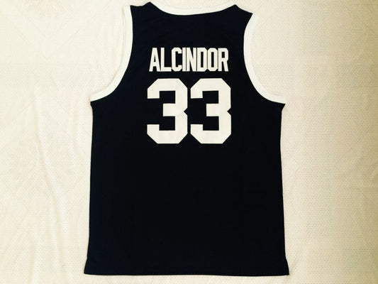 33 Kareem Abdul-Jabbar ·· Jabbar 33 # High School Black Jersey Style 1