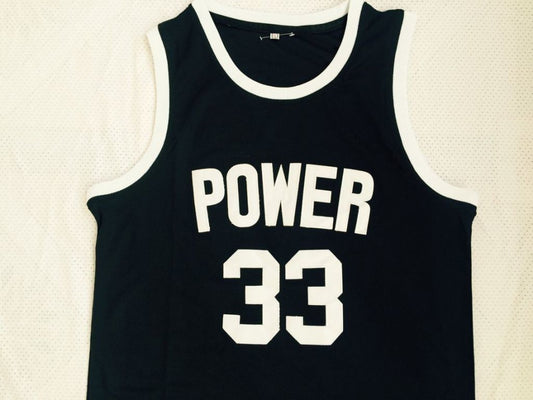 33 Kareem Abdul-Jabbar ·· Jabbar 33 # High School Black Jersey Style 4