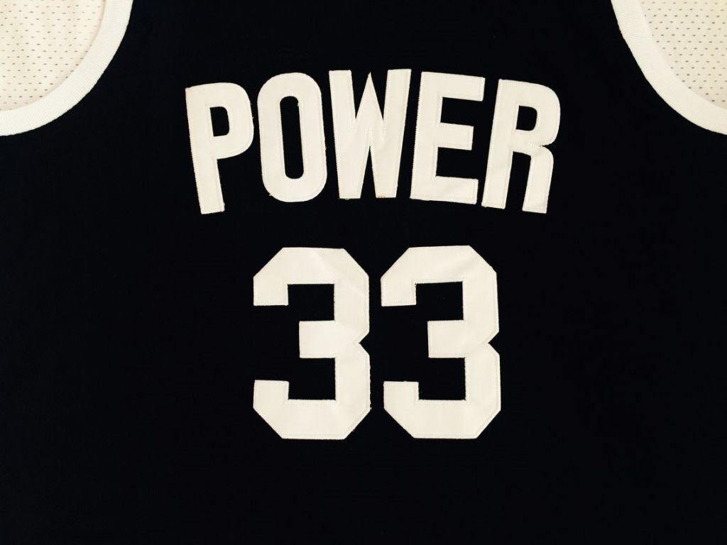 33 Kareem Abdul-Jabbar ·· Jabbar 33 # High School Black Jersey Style 5