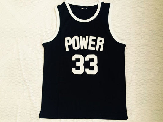 33 Kareem Abdul-Jabbar ·· Jabbar 33 # High School Black Jersey Style 7