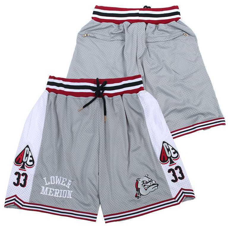 33# KOBE HS BULLDOGS Gray SHORTS