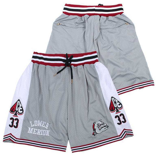 33# KOBE HS BULLDOGS Gray SHORTS