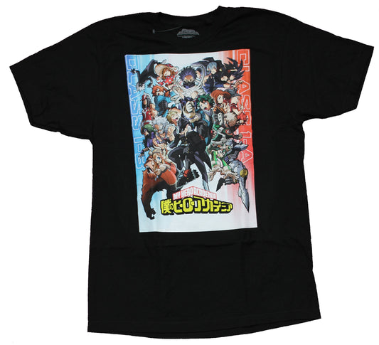 My Hero Academia Mens T-Shirt - Season 5 Promo Poster Art
