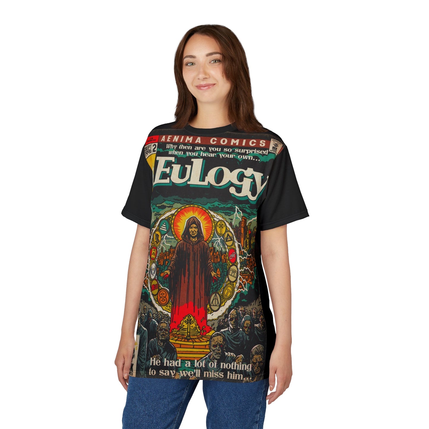 Eulogy - Unisex Cut & Sew Tee (AOP)