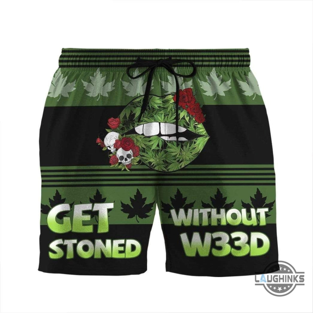 3D Sweet Lip Custom Beach Summer Men Beach Shorts Swim Trunks Hawaiian Shirt Style Printed 3D Swim Trunks Aloha Summer Beach Button Up Shirts And Shorts Gift