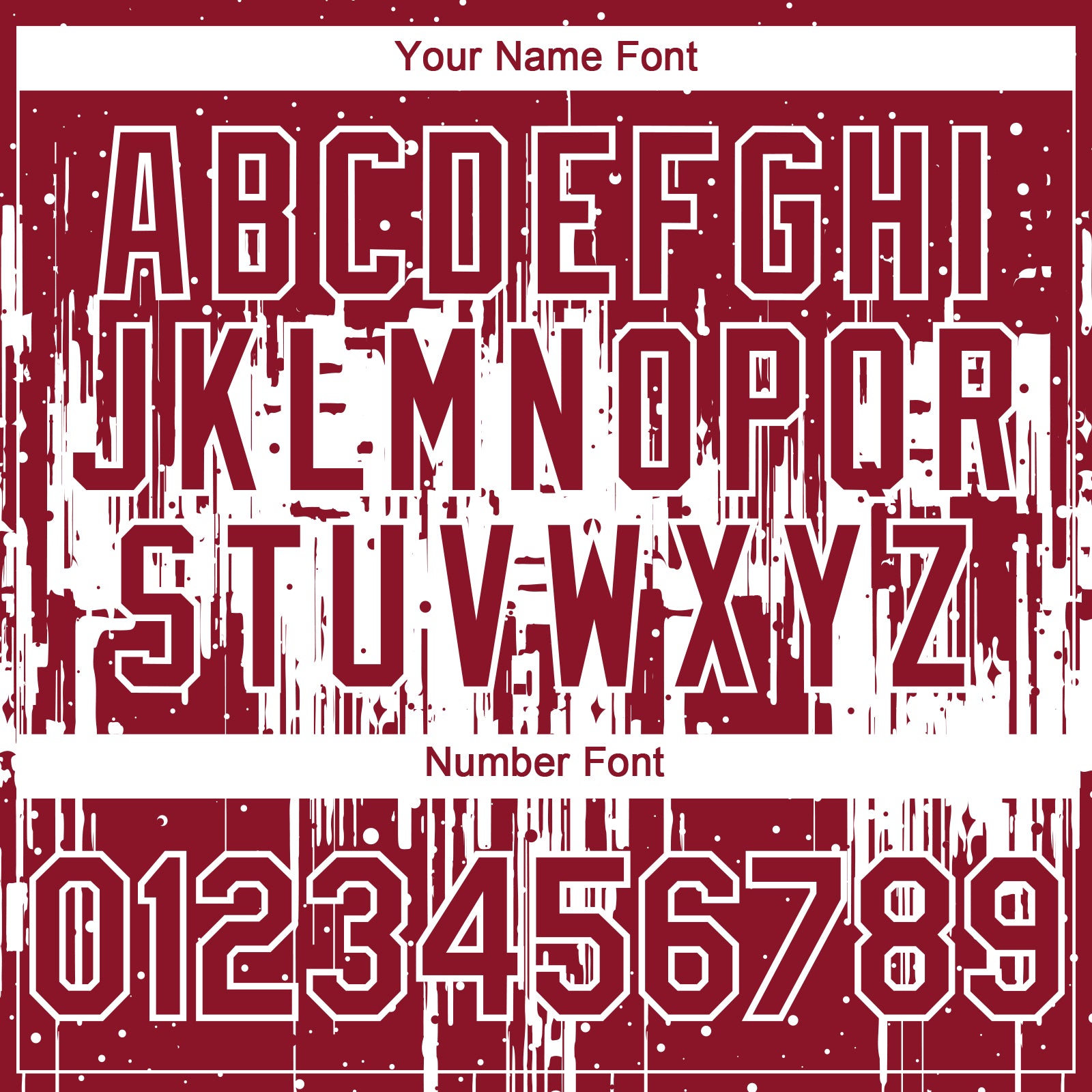 Custom Crimson White Dripping Splatter Paint Authentic Baseball Jersey