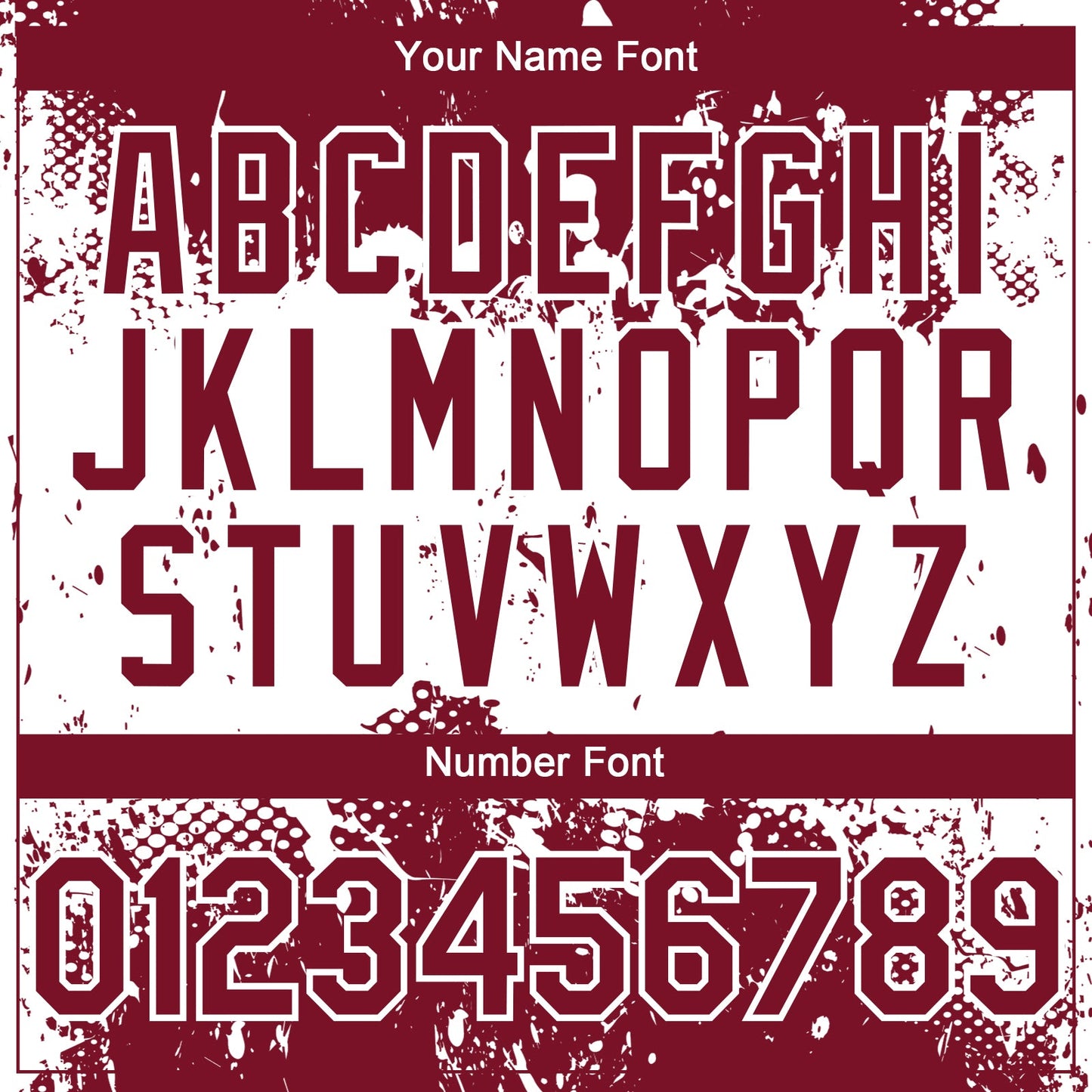 Custom Crimson White Abstract Splatter Grunge Paint Authentic Baseball Jersey
