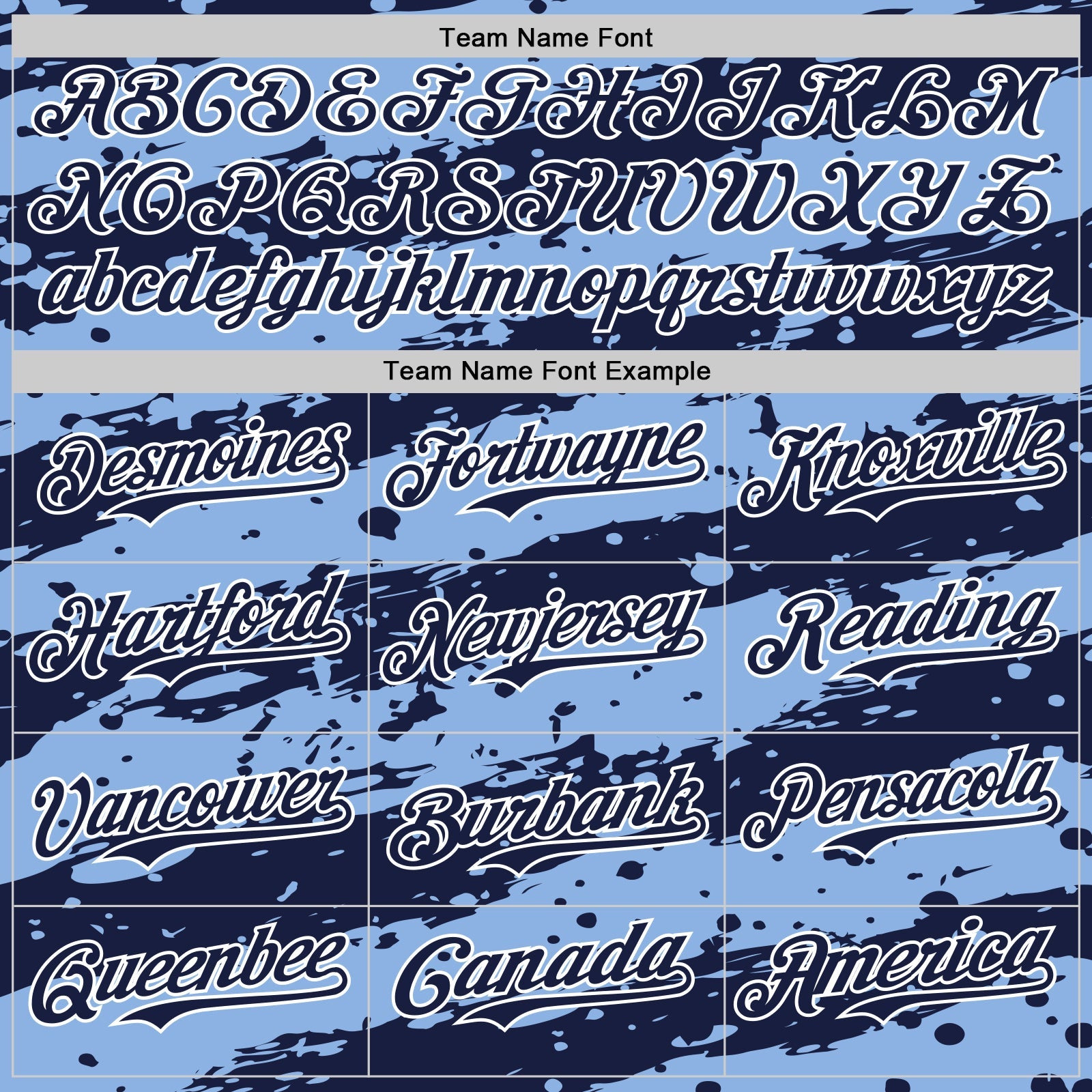 Custom Light Blue Navy-White Paint Splash Stripe Authentic Baseball Jersey