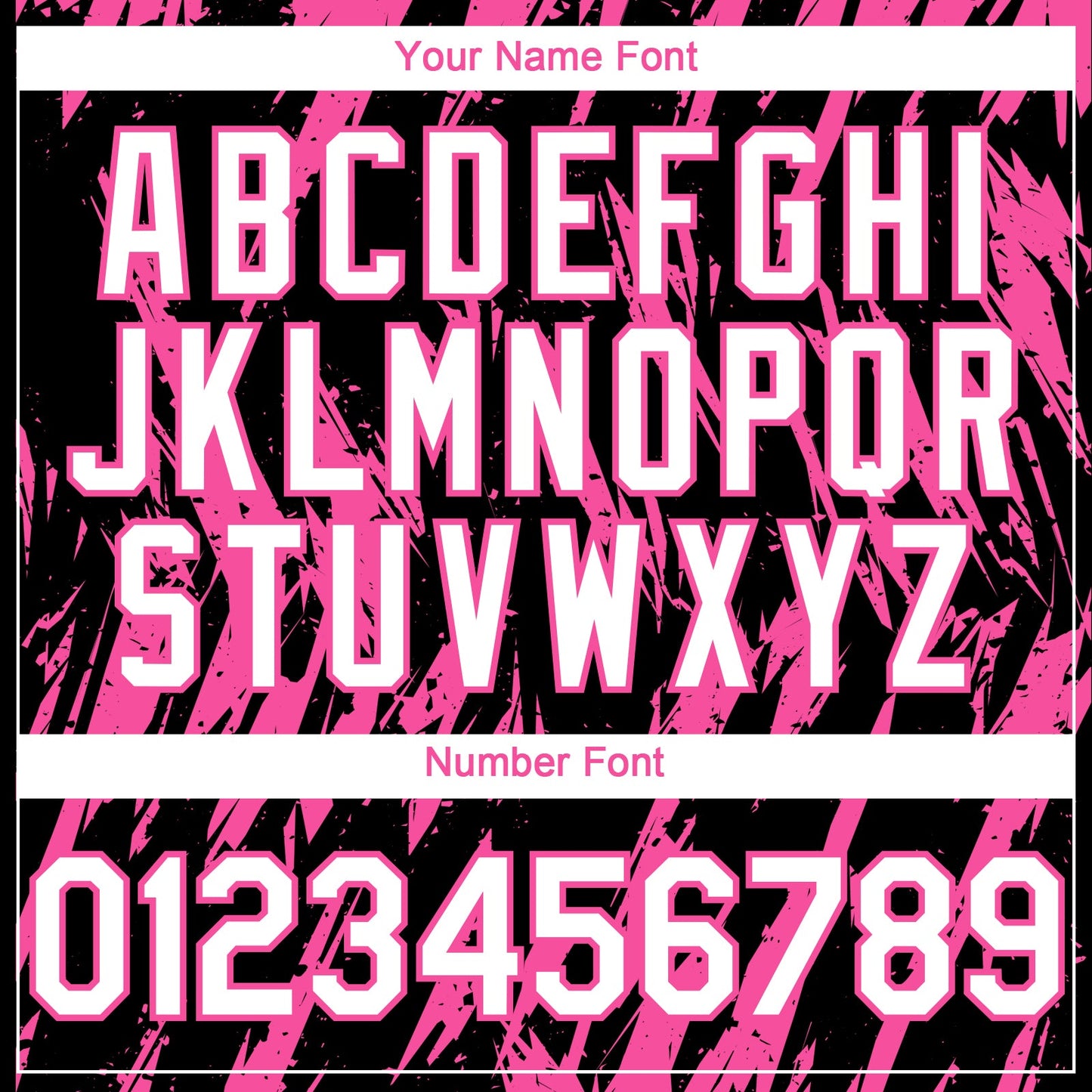 Custom Black White-Pink Splatter Torn Sharp Brush Stroke Authentic Baseball Jersey