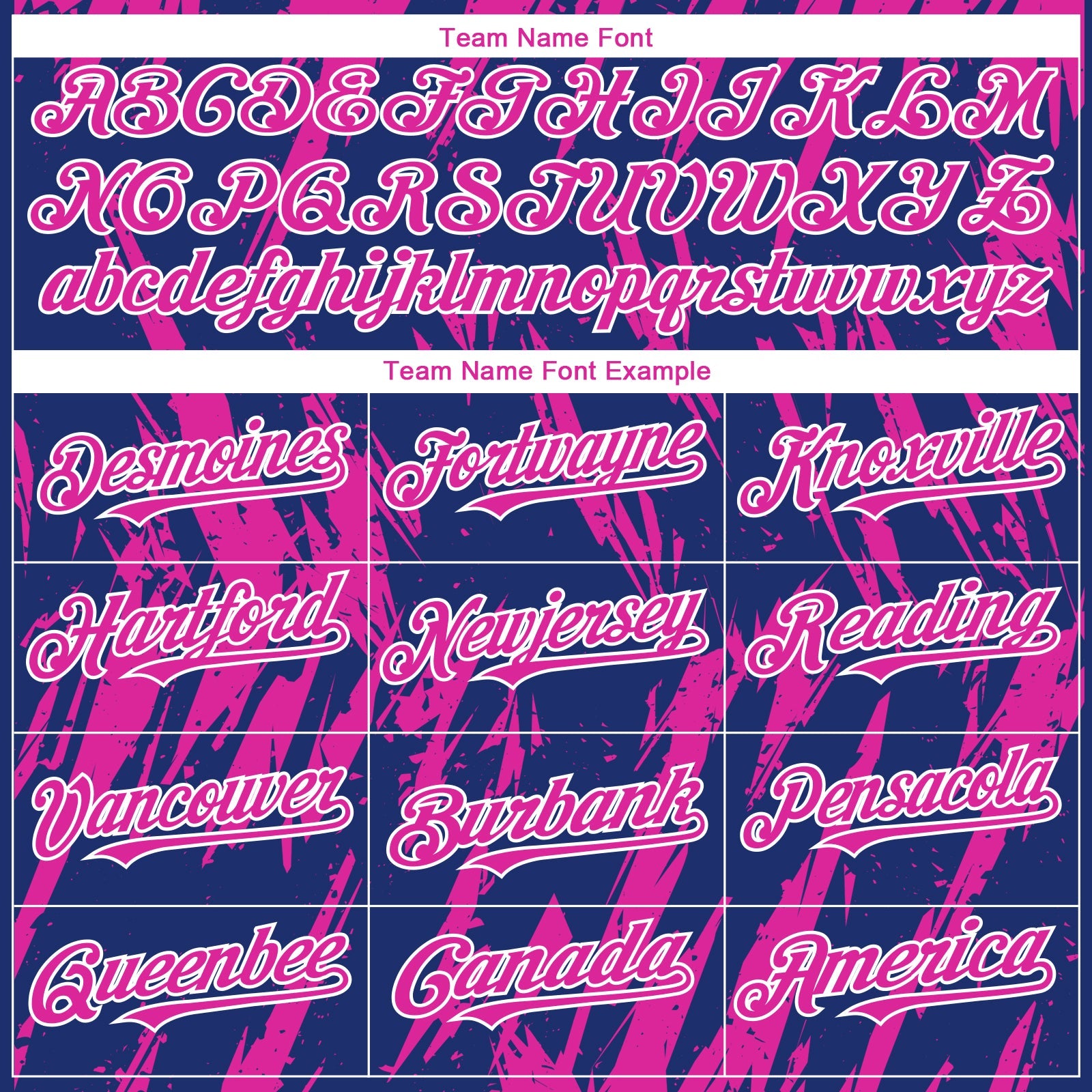Custom Royal Deep Pink-White Splatter Torn Sharp Brush Stroke Authentic Baseball Jersey