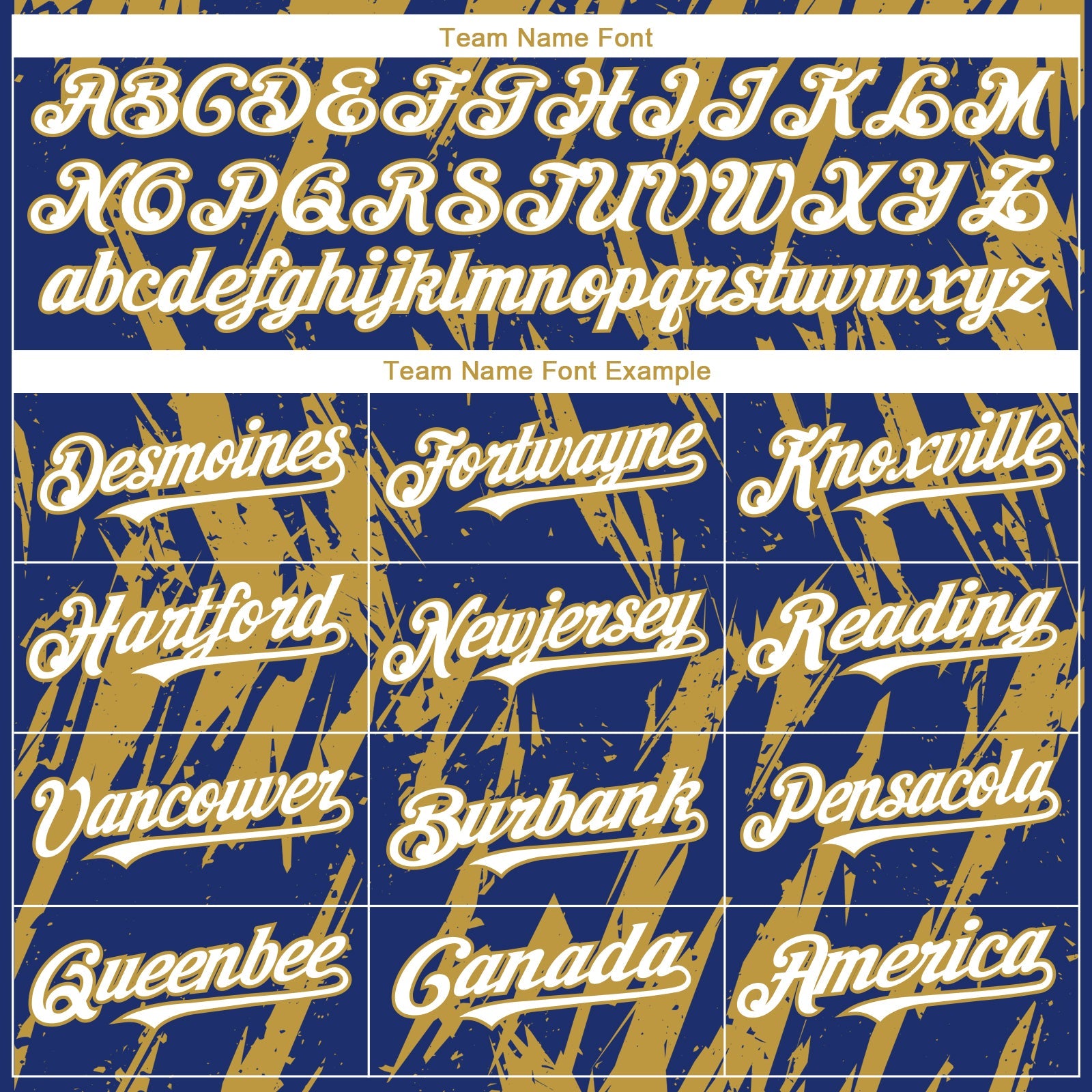 Custom Royal White-Old Gold Splatter Torn Sharp Brush Stroke Authentic Baseball Jersey