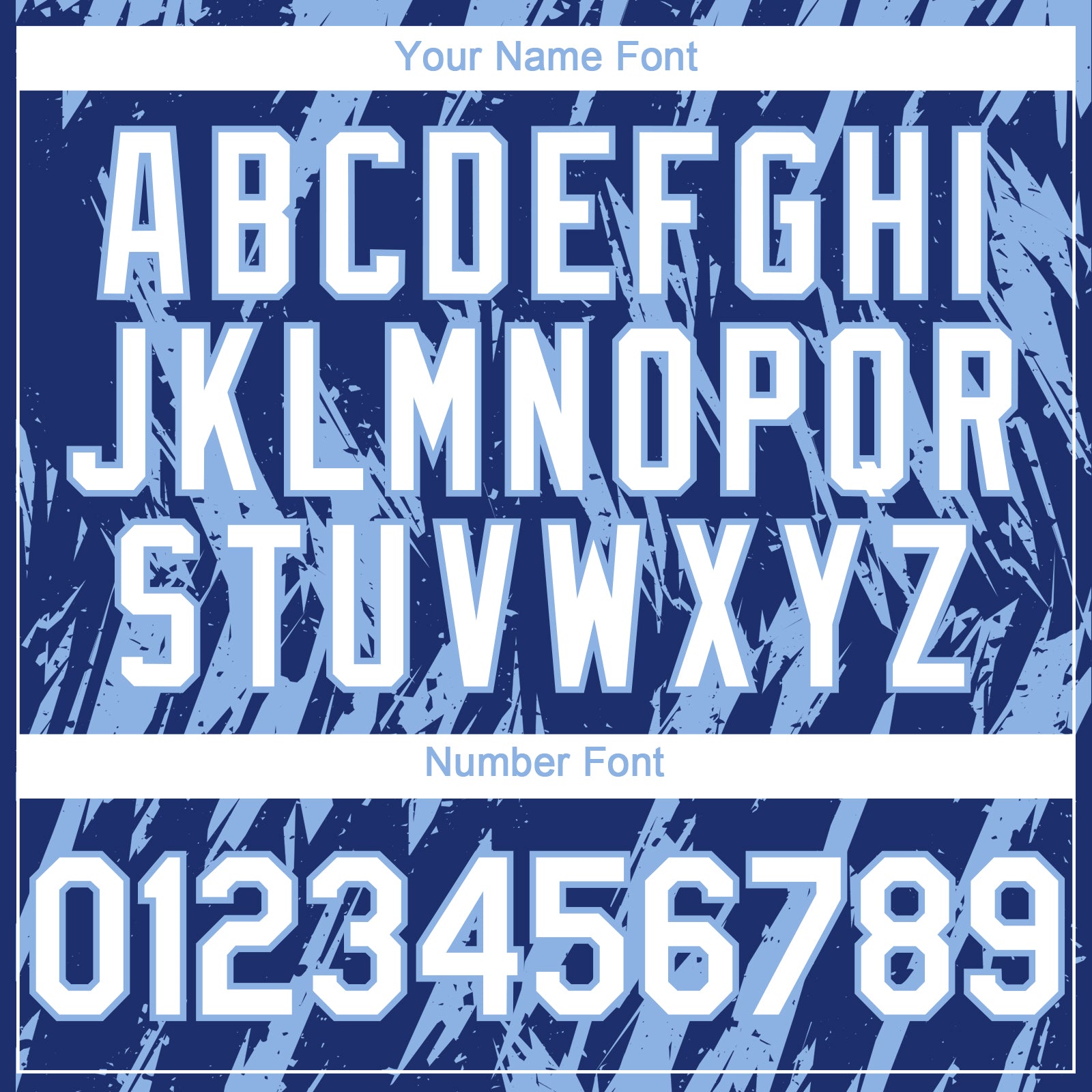 Custom Royal White-Light Blue Splatter Torn Sharp Brush Stroke Authentic Baseball Jersey