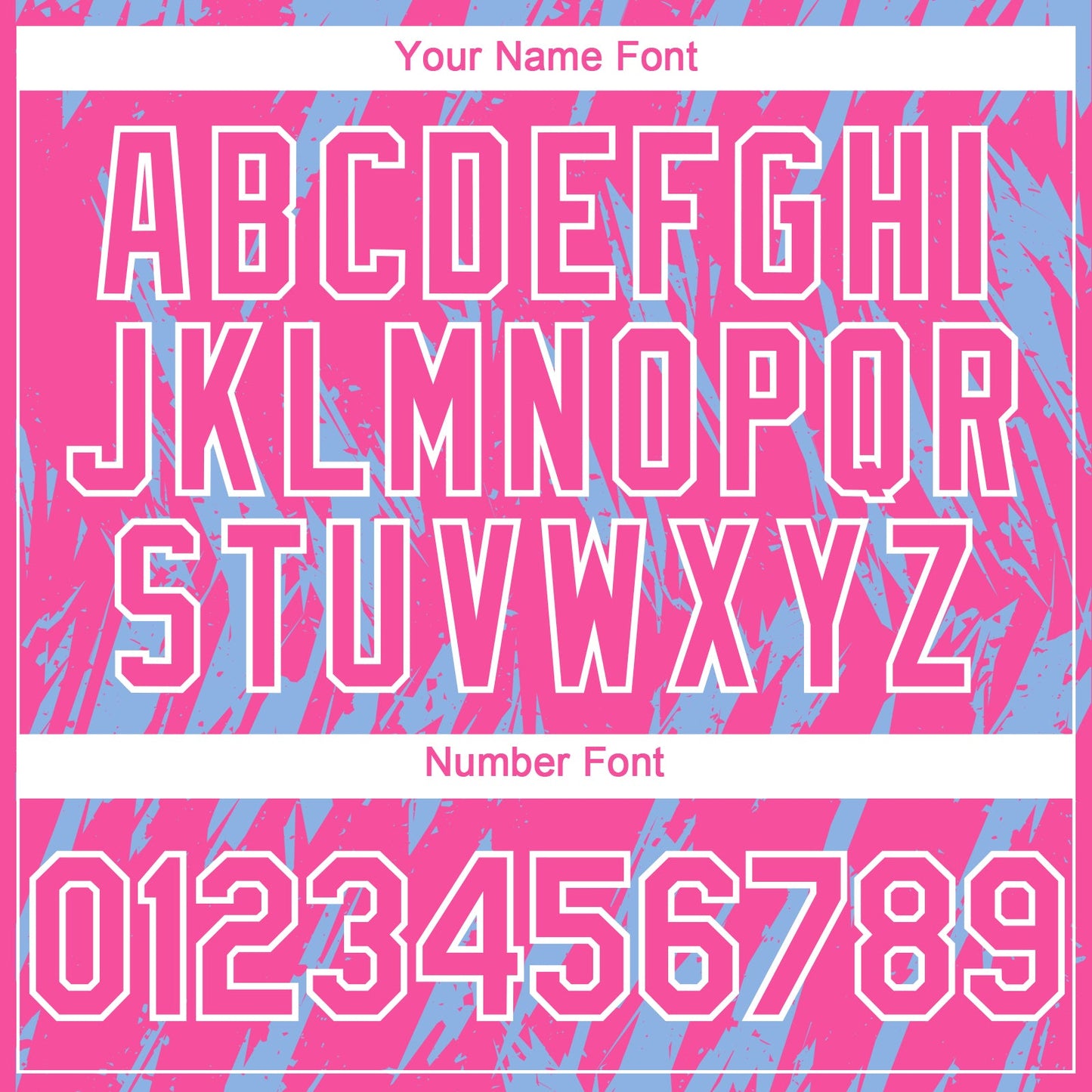 Custom Pink White-Light Blue Splatter Torn Sharp Brush Stroke Authentic Baseball Jersey