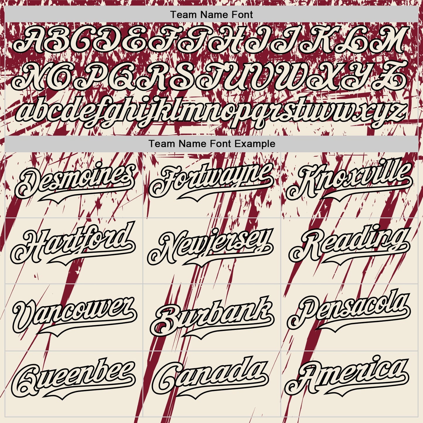 Custom Cream Crimson-Black Distressed Scratch Brush Stroke Authentic Baseball Jersey